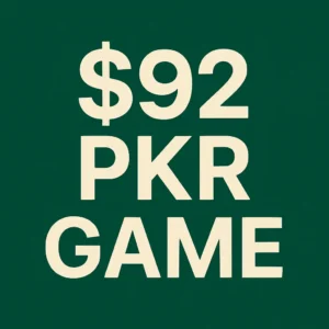 92 PKR LOGIN